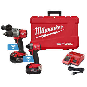 Milwaukee M18™ FUEL™ ONE-KEY™ 2-Tool Combination Kits 1/2 in Hammer Drill, 1/4 in Hex Impact Driver