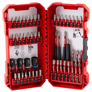 Milwaukee SHOCKWAVE™ Impact Duty™ Driver-Drill/Driver Bit Sets 54 Piece Alloy Steel