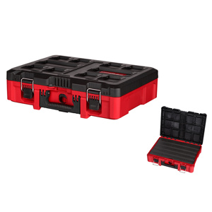 Milwaukee PACKOUT™ Tool Cases with Customizable Insert