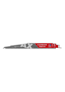 Milwaukee The AX™ SAWZALL® Reciprocating Saw Blades 5 TPI 9 in Nail-embedded Wood