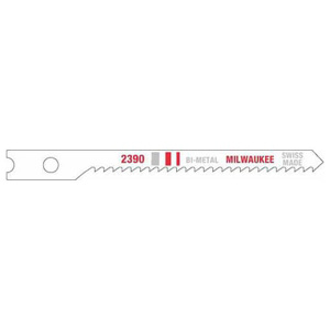 Milwaukee Jigsaw Blades 5 Piece 12 TPI 2-3/4 in Metal, Wood