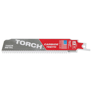 Milwaukee The TORCH™ SAWZALL® Reciprocating Saw Blades 7 TPI 6 in Cast Iron