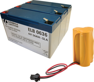 Lithonia ELB0610 Replacement Batteries