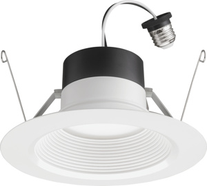 Lithonia 65BEMW Recessed LED Downlights 120 V 14 W 5 in<multisep/> 6 in 2700/3000/3500/4000/5000 K Matte White Dimmable 1200 lm