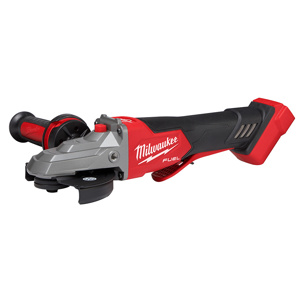 Milwaukee M18™ FUEL™ Flathead No-lock Paddle Switch Braking Grinders Cordless 5 in Paddle Switch