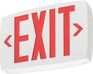 Lithonia Illuminated Emergency Exit Signs LED Single Face