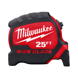 Milwaukee Wide Blade Tape Measures 25 ft SAE