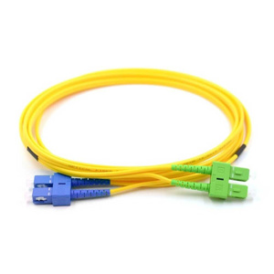iFiber Optix Indoor Riser Fiber Cable Assemblies 1 m SC - SC/APC Duplex SM - OS2 1 Fiber Yellow