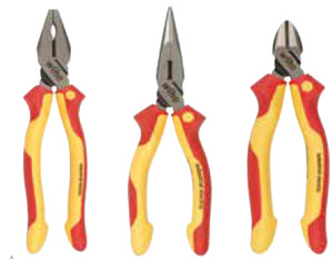 WIHA Tools 3-Piece Insulated Grip Cutting Pliers