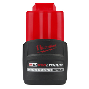 Milwaukee M12™ REDLITHIUM™ HIGH OUTPUT™ CP2.5 Compact Batteries