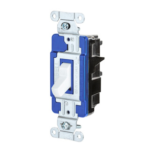 Hubbell Wiring SPST Toggle Light Switches 15 A 120/277 V <em class="search-results-highlight">EdgeConnect</em>™ CSB115 White