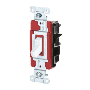 Hubbell Wiring SPST Toggle Light Switches 20 A 120/277 V <em class="search-results-highlight">EdgeConnect</em>™ CSB120 White