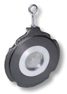 Balon C Series Carbon Steel Raised Face Both Ends Check Valves 3 in 285 PSI ANSI 150 Reduced Port