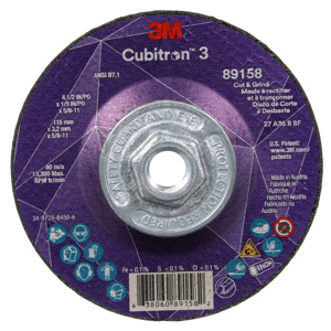 3M Cubitron™ III Cut-off Wheels T27
