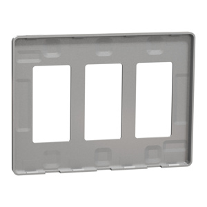 Square D Wallplates Gray plastic
