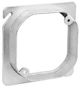 Southwire 4 Square Box Plaster Rings 2 Gang Raised 5/8 in