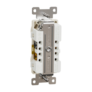 Square D X Duplex Receptacles Almond