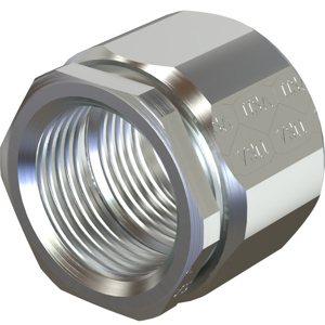 American Fittings Rigid / IMC Compression 3-piece Couplings 3/4 in Steel Concrete-tight