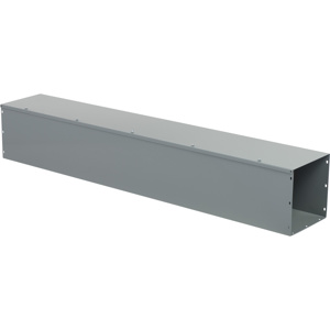 Square D N1 Hinged Cover Steel Wireways 10 x 10 x 60 in Without Knockouts