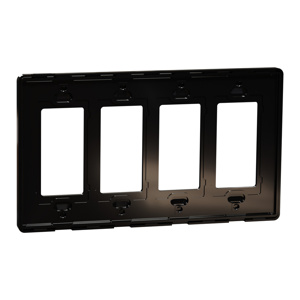 Square D Wallplates Black plastic