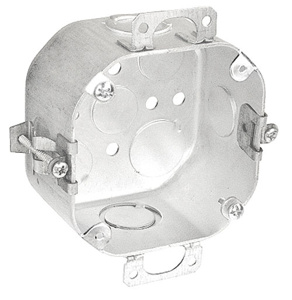 Southwire 4 in Octagon 8B Boxes 2-1/8 in Steel Old Work Bracket