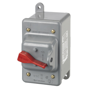 Hubbell Wiring Non-fused Motor Disconnect Switches