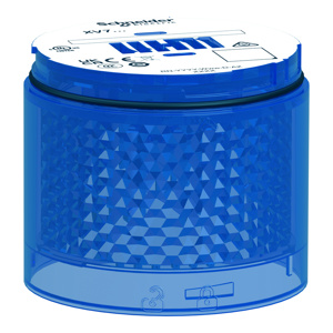 XVB7C26 BLU STEADY LENS 24VAC/DC