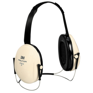3M Peltor™ Optime™ Behind-the-Head Earmuffs 21 dB NRR One Size Fits Most ABS Beige