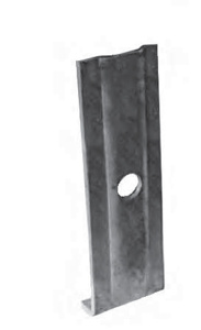 Hughes Brothers 1005 Series Pole Line Ribbed Tie Plates