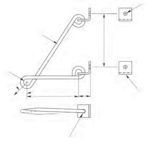 2846.7 ANGLE BRKT W/CLIP