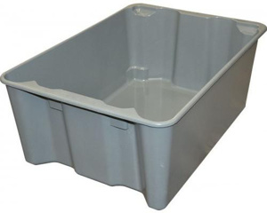 Molded Fiber Glass Tray Storage Bins