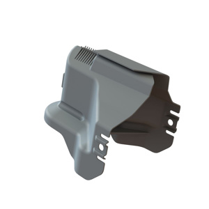 Hubbell Power Cutout Covers Gray 12.06 in