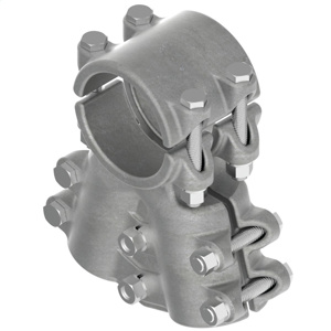 Hubbell Power Bolted Tubing Main-to-Tubing Tap Tees
