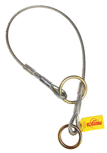 3M Protecta® Cable Tie-off Adapters Galvanized Steel