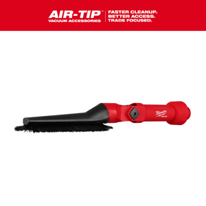 Milwaukee AIR-TIP™ Wet / Dry Vacuum Attachments Pivoting Brush