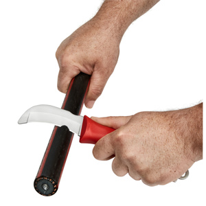 Milwaukee STICKWORK™ Fixed Blade Skinning Knives Blunt Tip Hawkbill Oversized