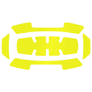 Milwaukee BOLT™ Reflective Sticker Sets Yellow Hard Hats/Safety Helmets Polypropylene