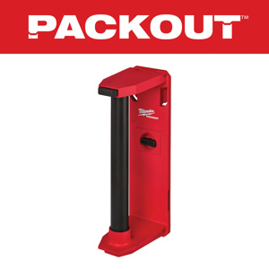 Milwaukee PACKOUT™ Roll Holders Polypropylene Red<multisep/>Black 6.5 x 4 x 13 in