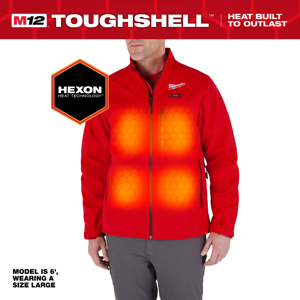 Milwaukee M12™ TOUGHSHELL™ Heated Jacket Kits 2XL Red