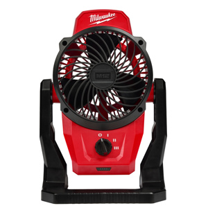 Milwaukee M12™ Jobsite Fans 8.85 x 13 x 7.2 in 400 CFM Cordless
