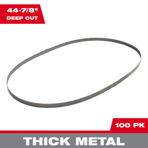 Milwaukee Thick Metal Portable Bandsaw Blades