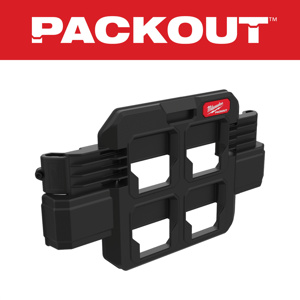 Milwaukee PACKOUT™ Tool Box Compact Plates VO PC ABS Black