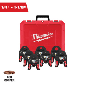 Milwaukee M18™ FORCE LOGIC™ RLS® Press Jaw Kits Steel