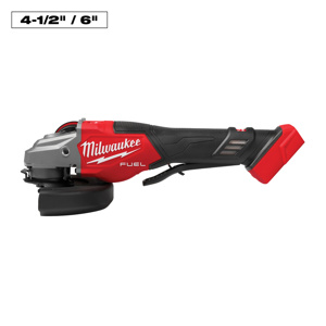 Milwaukee M18™ FUEL™ No-lock Braking Grinders 6 in Cordless Paddle Switch