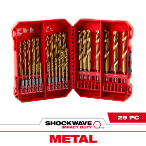 Milwaukee Impact Drill Bit Sets 29 Piece SAE