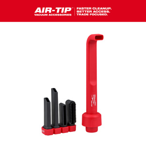 Milwaukee AIR-TIP™ Wet / Dry Vacuum Attachment Kits Right Angle (4-in-1)