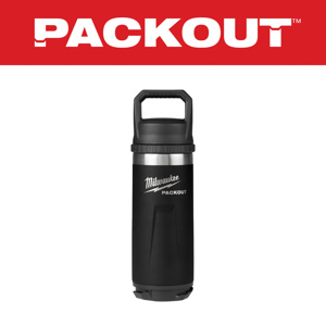 Milwaukee PACKOUT™ Insulated Bottles 18 oz Black