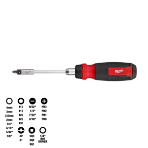 Milwaukee Ratcheting Multi-bit Screwdrivers 27-in-1 Piece