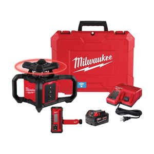Milwaukee Exterior Rotary Laser Level Kits Battery