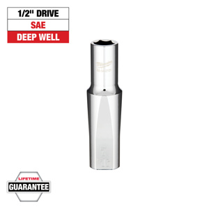 Milwaukee SAE Sockets 1/2 in Standard 6 Point 7/16 in